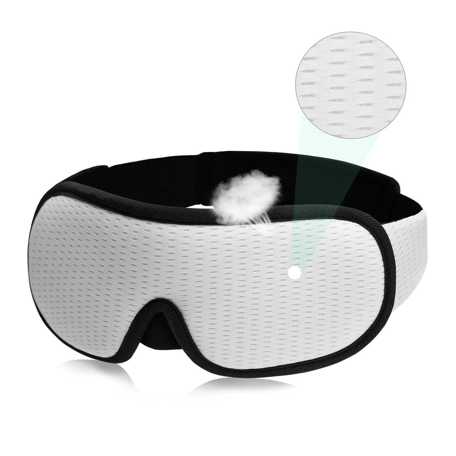 3D Sleep Mask – Soft Padded Eye Shade Blindfold