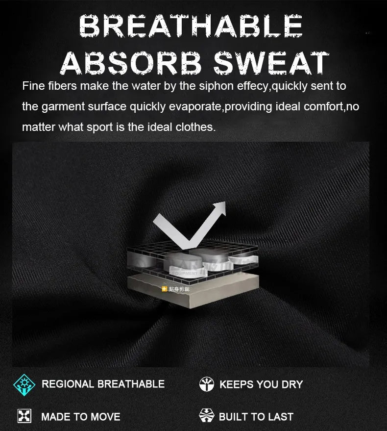 Men’s Long-Sleeve Compression Running & Fitness Shirt