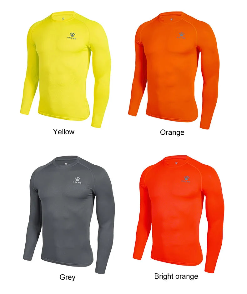 Men’s Long-Sleeve Compression Running & Fitness Shirt