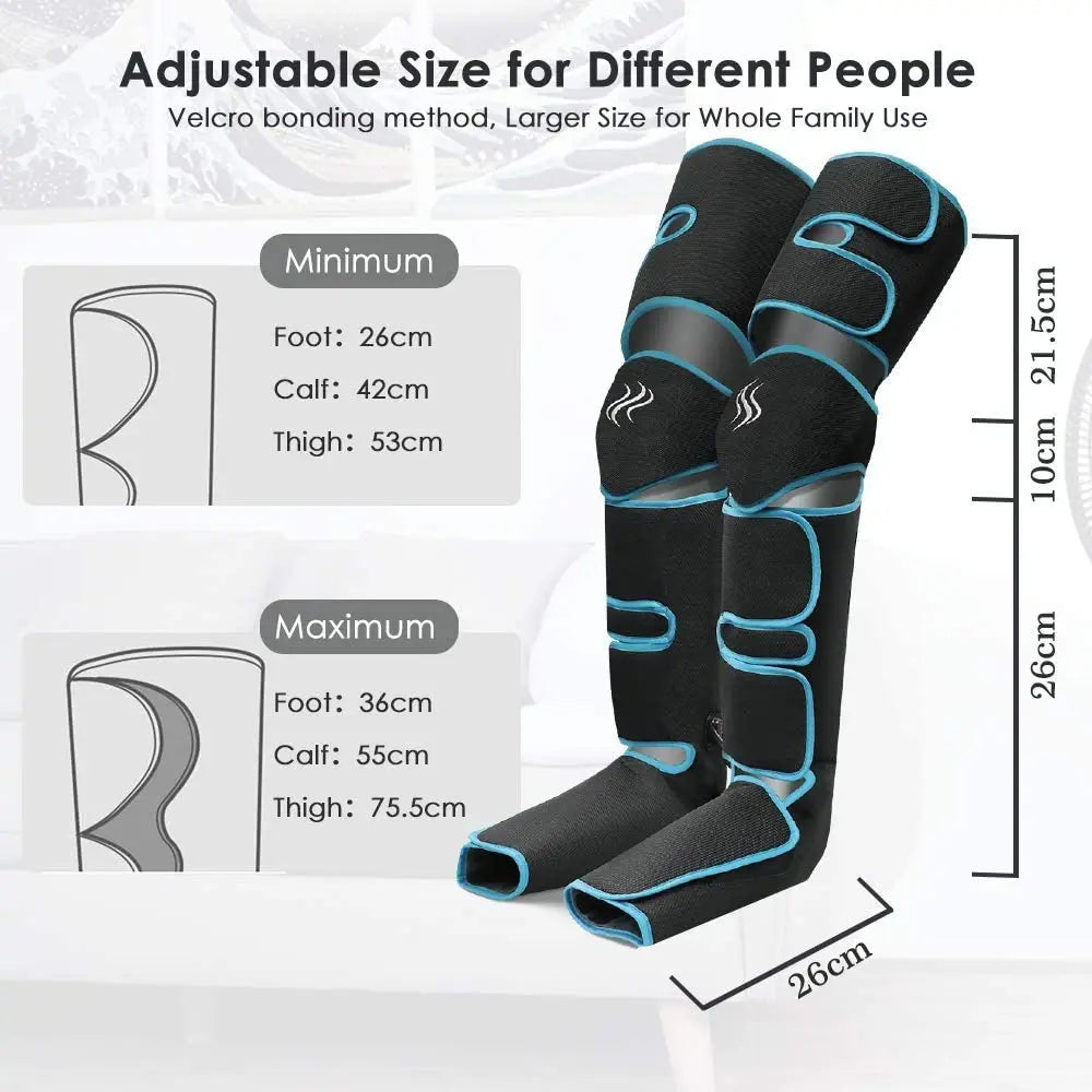 360° Air Pressure Foot & Leg Massager – Circulation & Relaxation Device