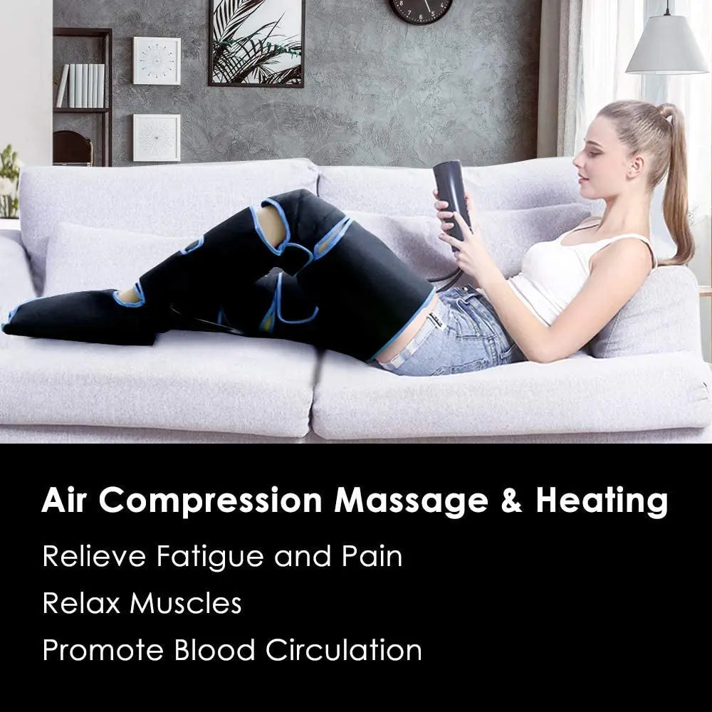360° Air Pressure Foot & Leg Massager – Circulation & Relaxation Device