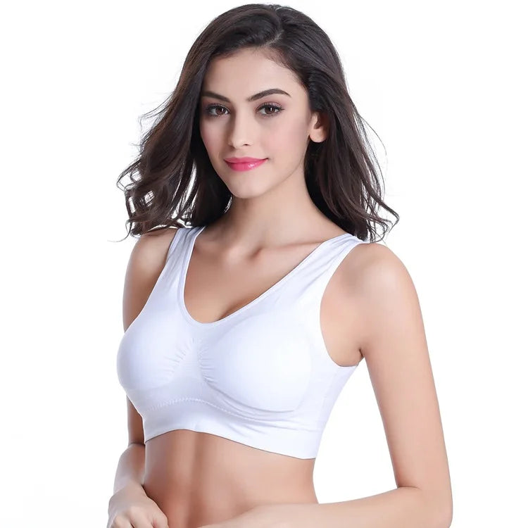 Women’s Padded Sports Bra – Push-Up Yoga & Gym Crop Top