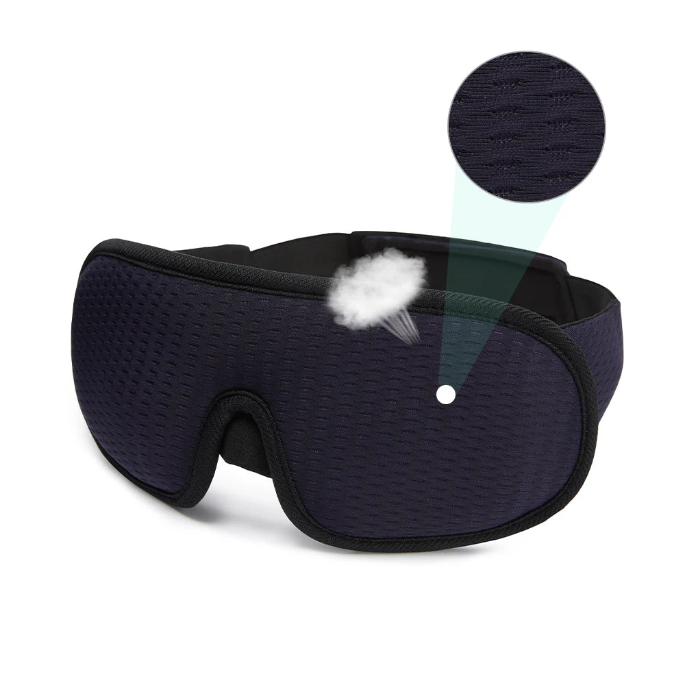 3D Sleep Mask – Soft Padded Eye Shade Blindfold