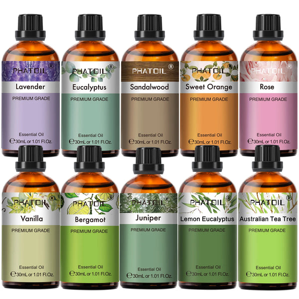 30ml Aromatherapy Essential Oil – Multi-Scents for Relaxation