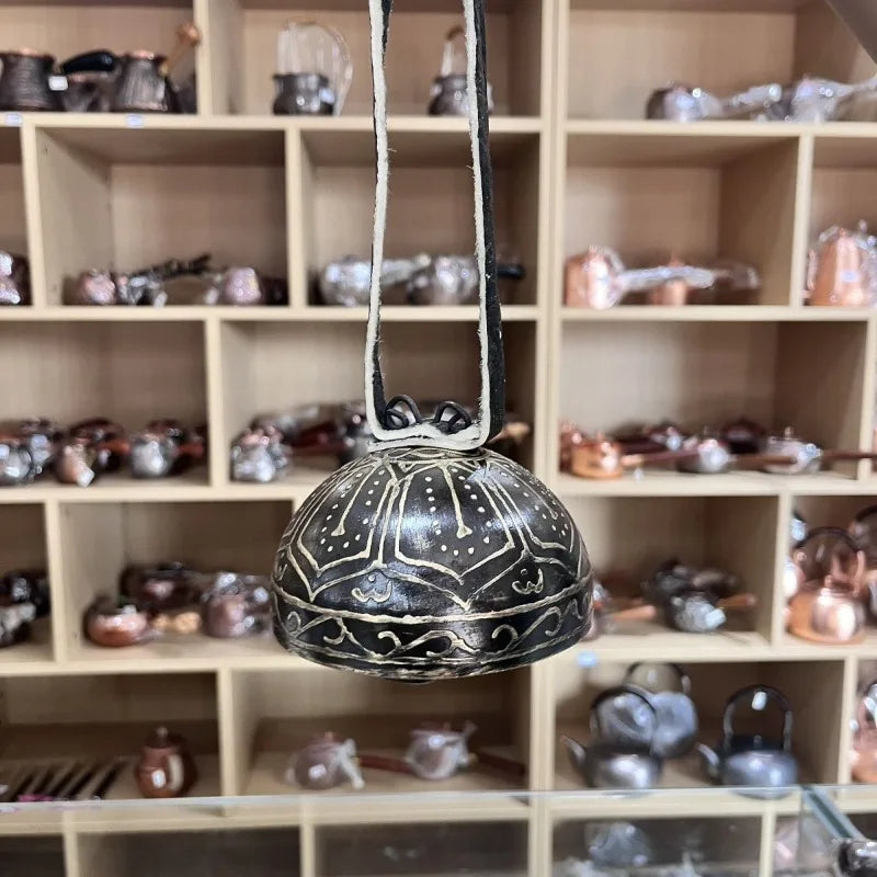 Copper Bell Meditation Chime – Handmade Yoga Wind Bell