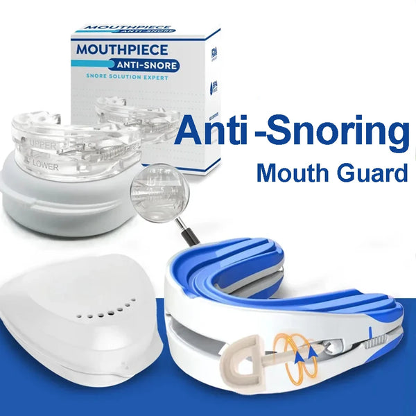 Silicone Anti-Snore Mouth Guard – Sleep & Apnea Aid