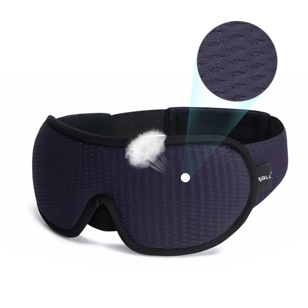 3D Sleep Mask – Soft Padded Eye Shade Blindfold