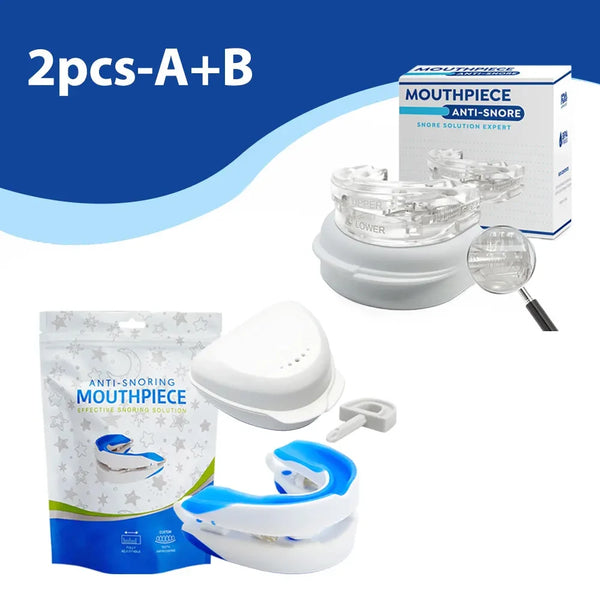 Silicone Anti-Snore Mouth Guard – Sleep & Apnea Aid