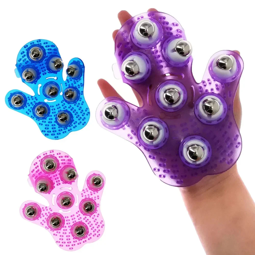 Roller Ball Massage Glove – Anti-Cellulite Muscle Pain Relief