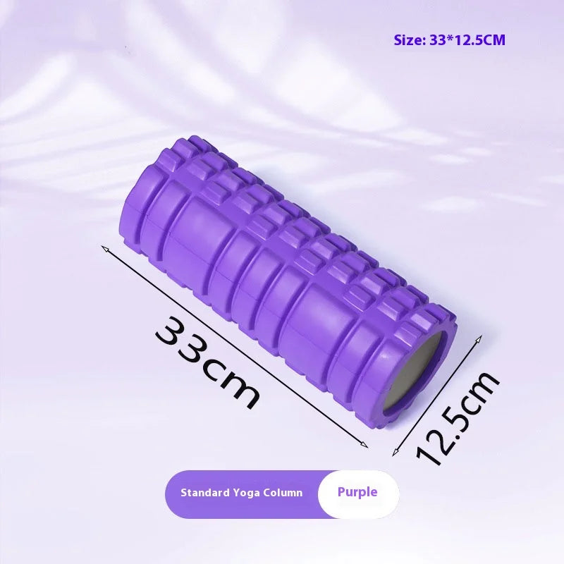 Yoga Foam Roller – Fitness & Muscle Massage Wheel