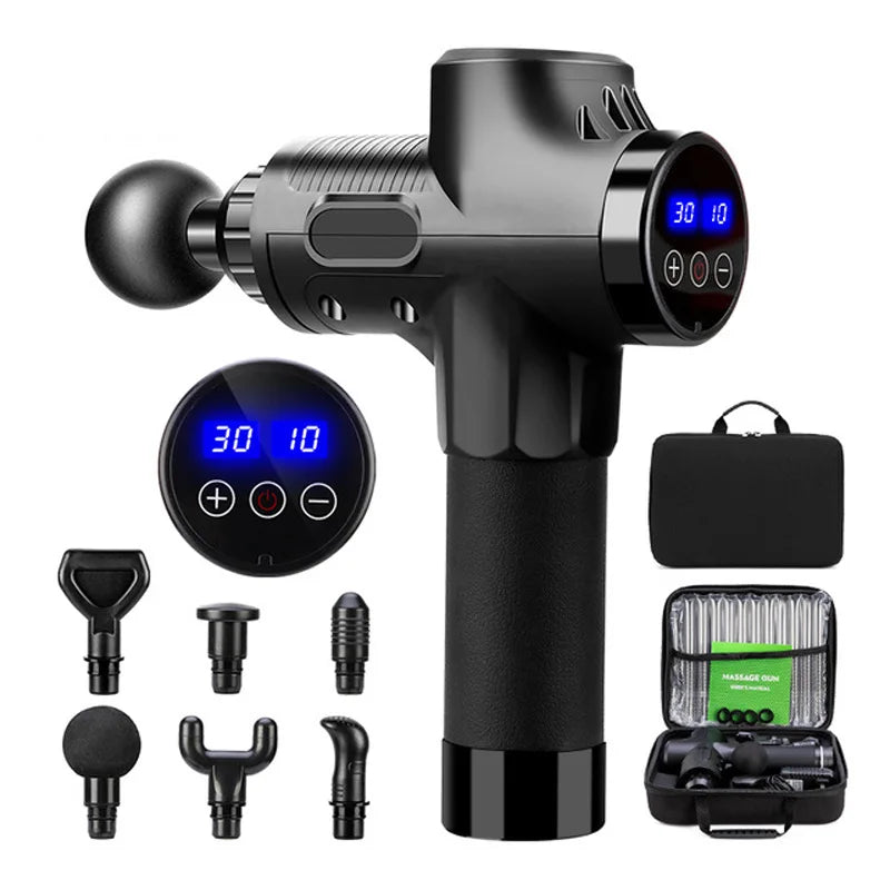 Electric Fascial Massage Gun – Deep Tissue Muscle Relaxer