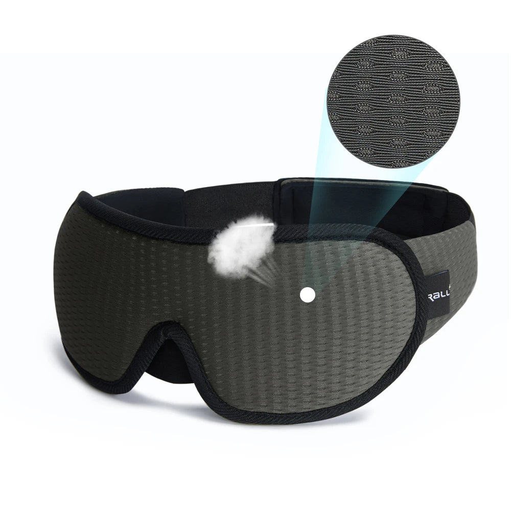 3D Sleep Mask – Soft Padded Eye Shade Blindfold