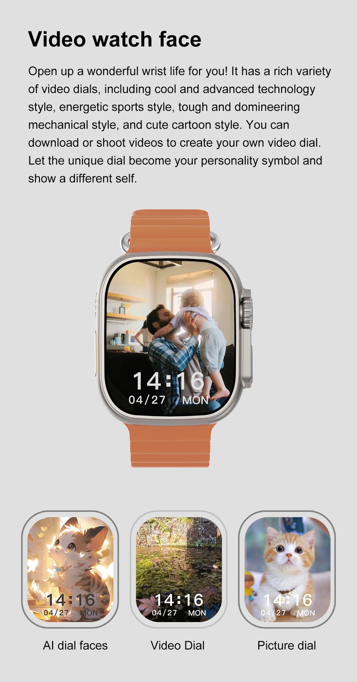 DT Ultra 3 Smartwatch – AMOLED, AI ChatGPT, Sport & Multimedia