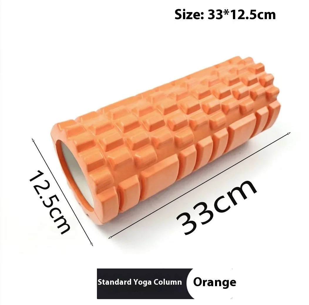Yoga Foam Roller – Fitness & Muscle Massage Wheel