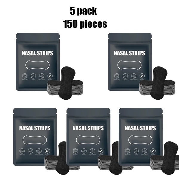 Anti-Snoring Nose Strips – Breathable Nasal Sleep Aid