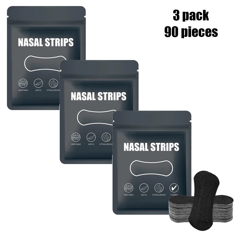 Anti-Snoring Nose Strips – Breathable Nasal Sleep Aid