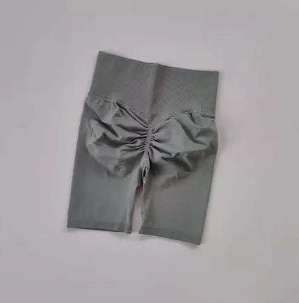 Women’s High-Waist Yoga & Fitness Shorts – Hip Push-Up Design