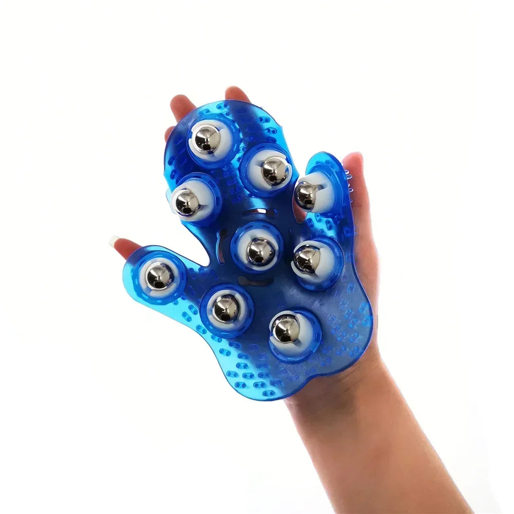 Roller Ball Massage Glove – Anti-Cellulite Muscle Pain Relief
