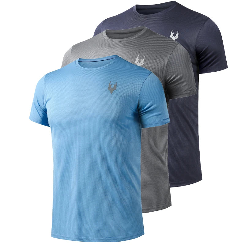 Men’s Quick-Dry Running & Gym T-Shirt – Summer Sport Tee