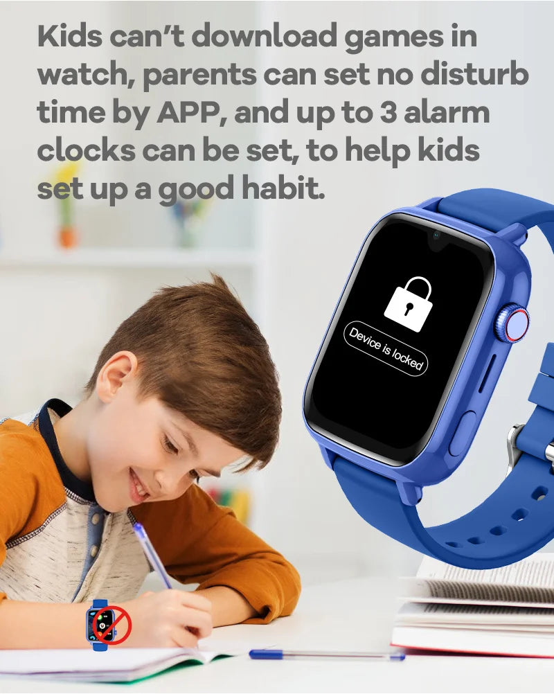 4G Kids Smartwatch – GPS, Video Call & SOS Tracker