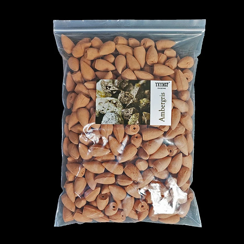 Backflow Incense Cones – Natural Sandalwood & Lavender 60pcs