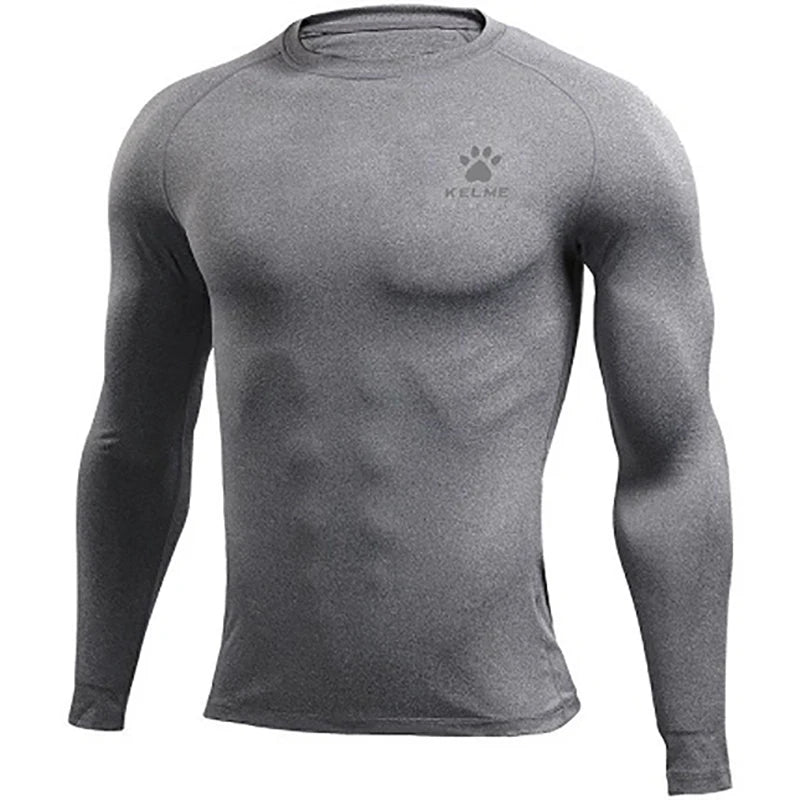 Men’s Long-Sleeve Compression Running & Fitness Shirt