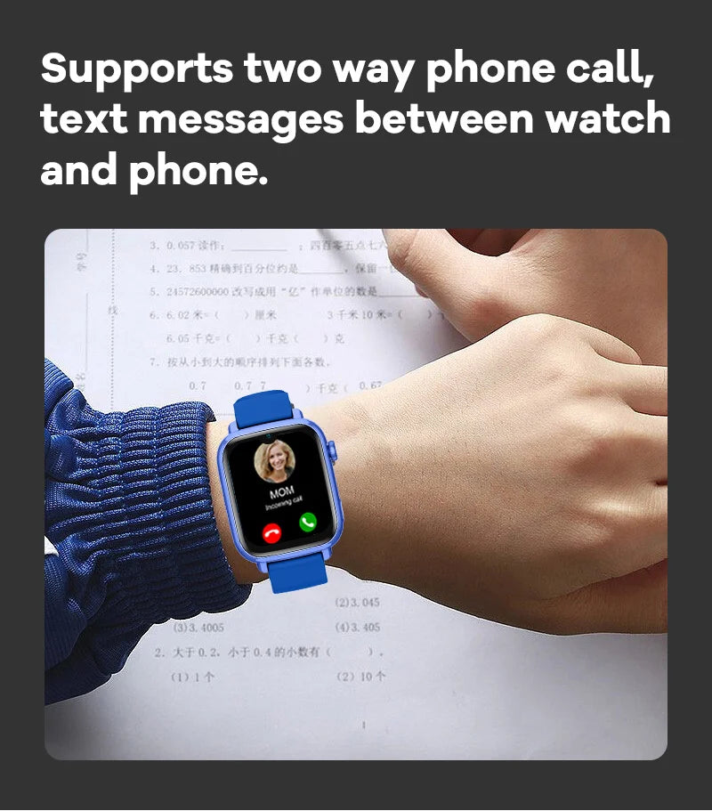 4G Kids Smartwatch – GPS, Video Call & SOS Tracker