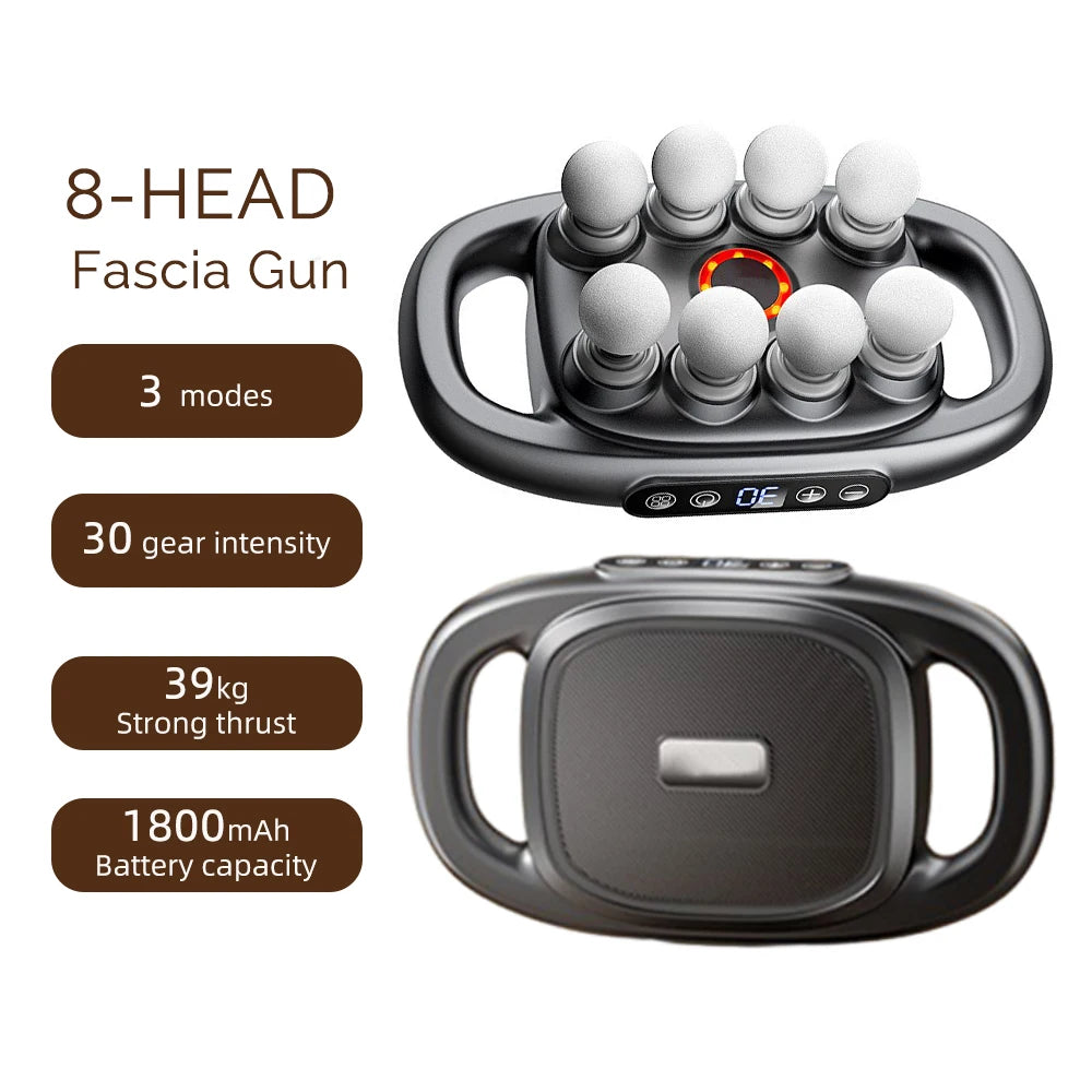 42-Head Fascia Gun – High-Frequency Muscle Massager