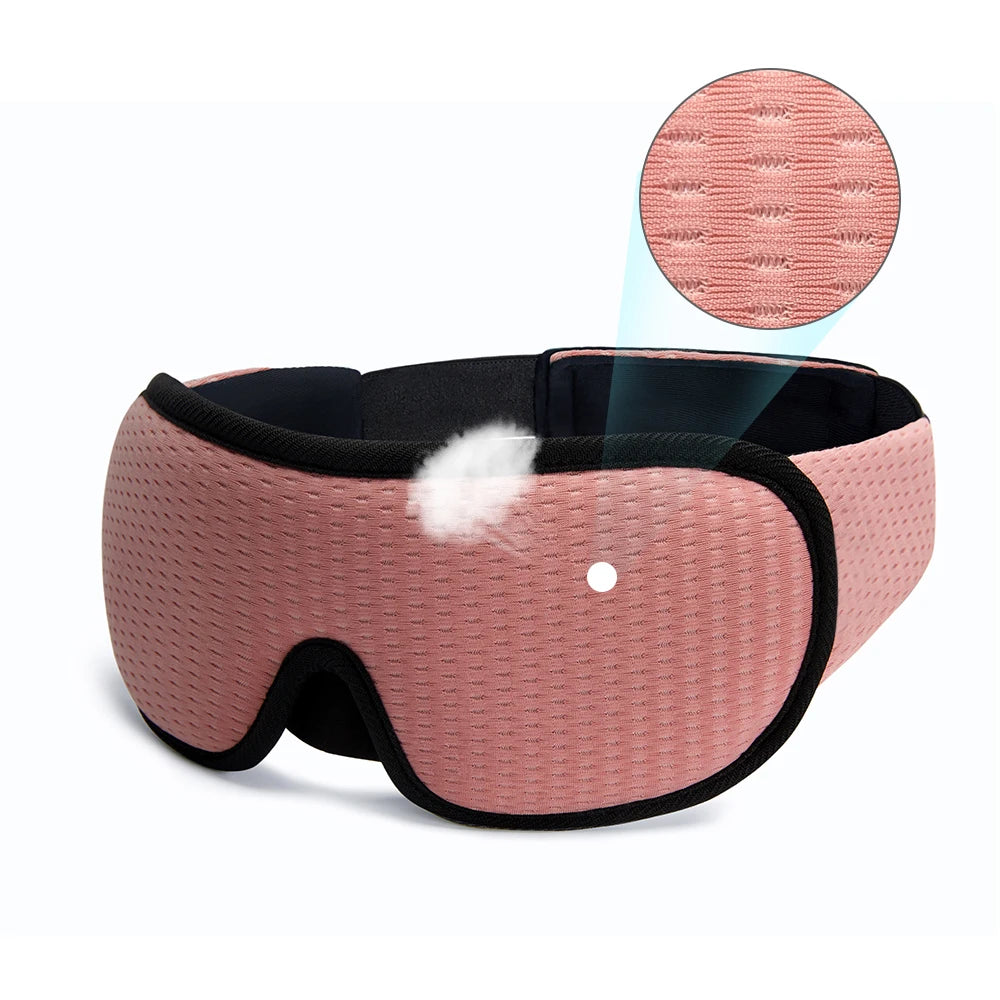 3D Sleep Mask – Soft Padded Eye Shade Blindfold