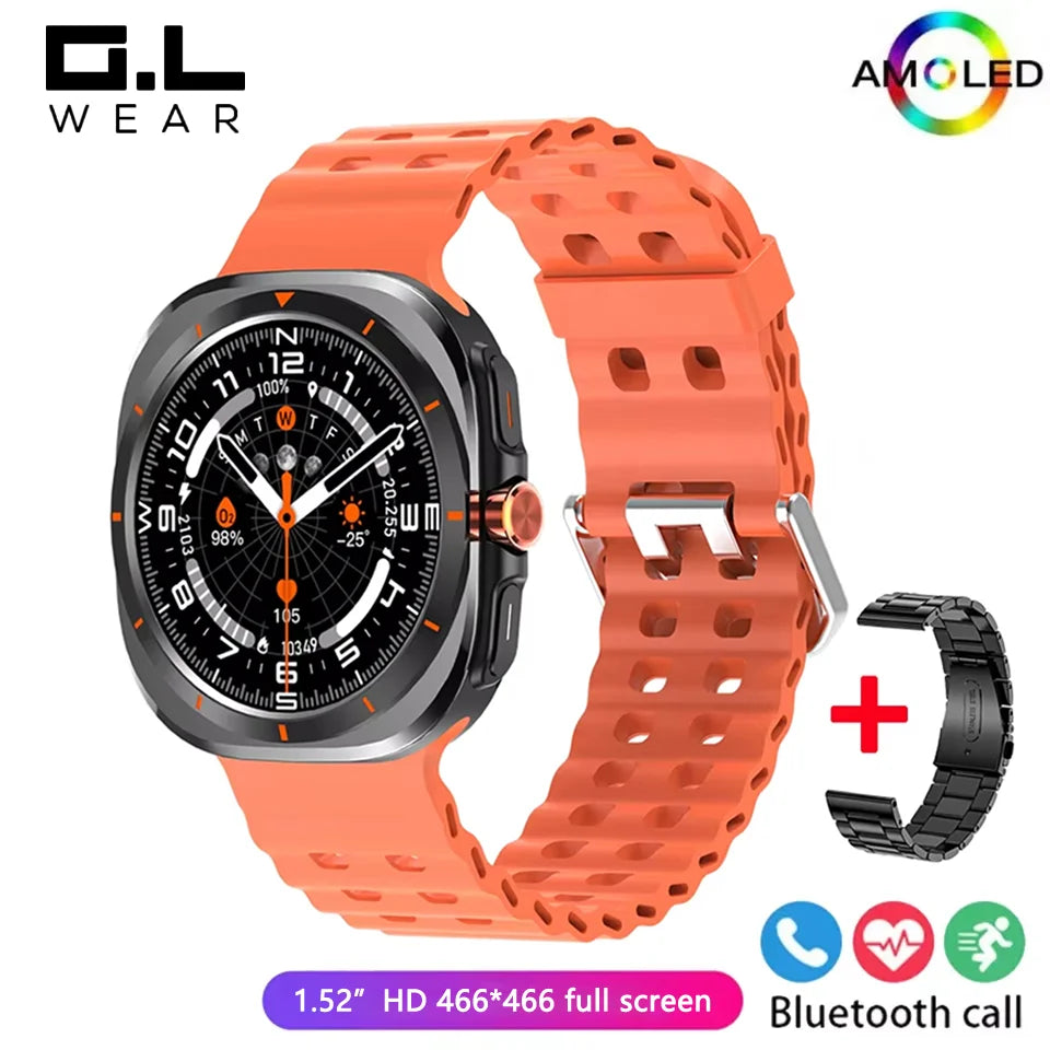 G.L Wear 2025 Smartwatch – 1.52" Bluetooth Talk & Fitness Tracker
