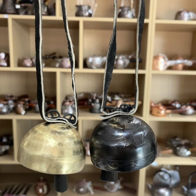 Copper Bell Meditation Chime – Handmade Yoga Wind Bell