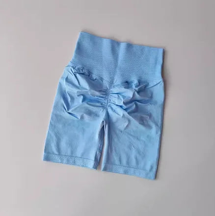 Women’s High-Waist Yoga & Fitness Shorts – Hip Push-Up Design