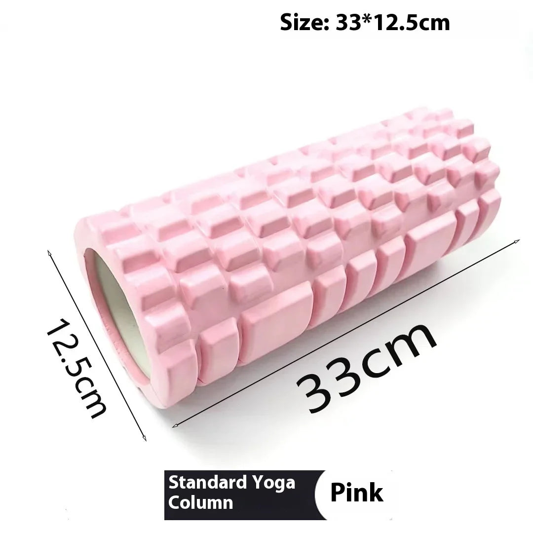 Yoga Foam Roller – Fitness & Muscle Massage Wheel