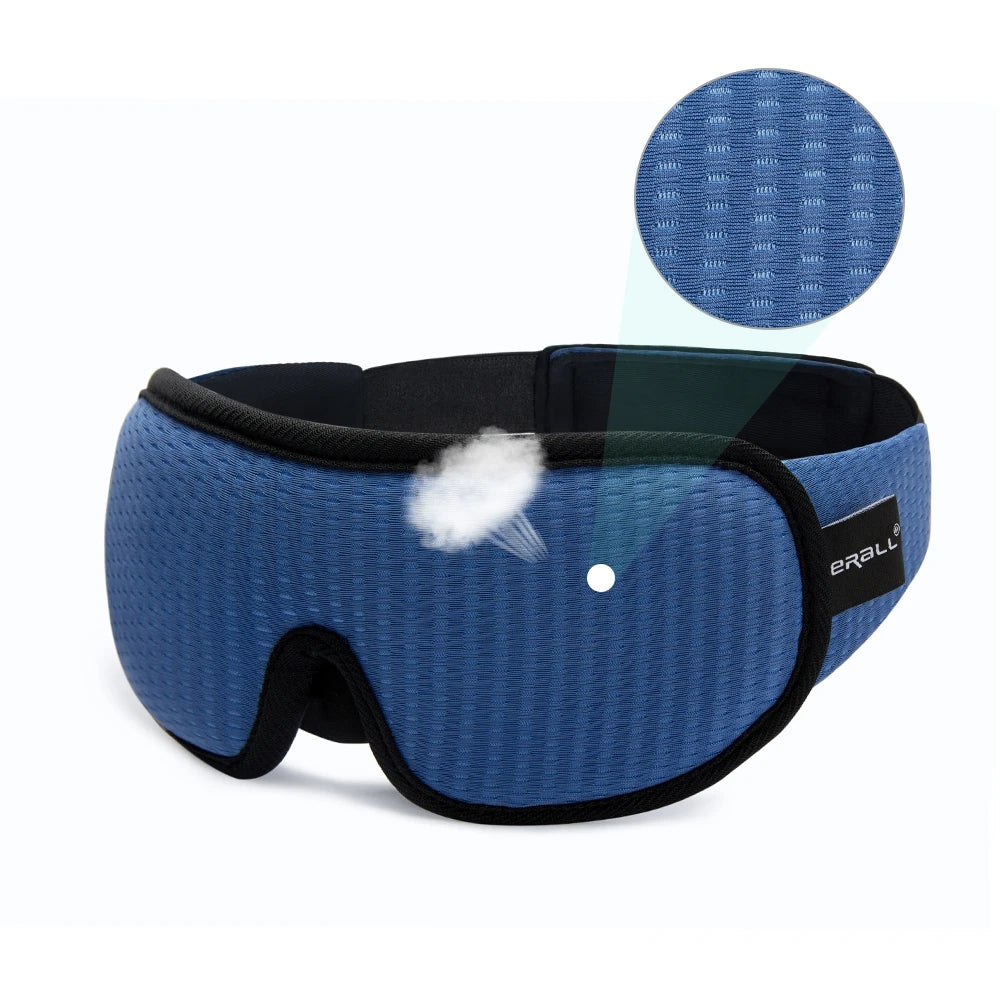 3D Sleep Mask – Soft Padded Eye Shade Blindfold