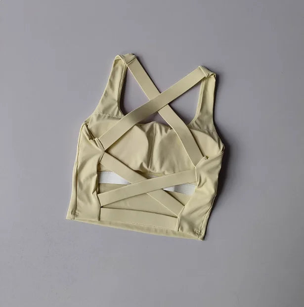 Seamless Push-Up Sports Bra – Yoga & Fitness Top