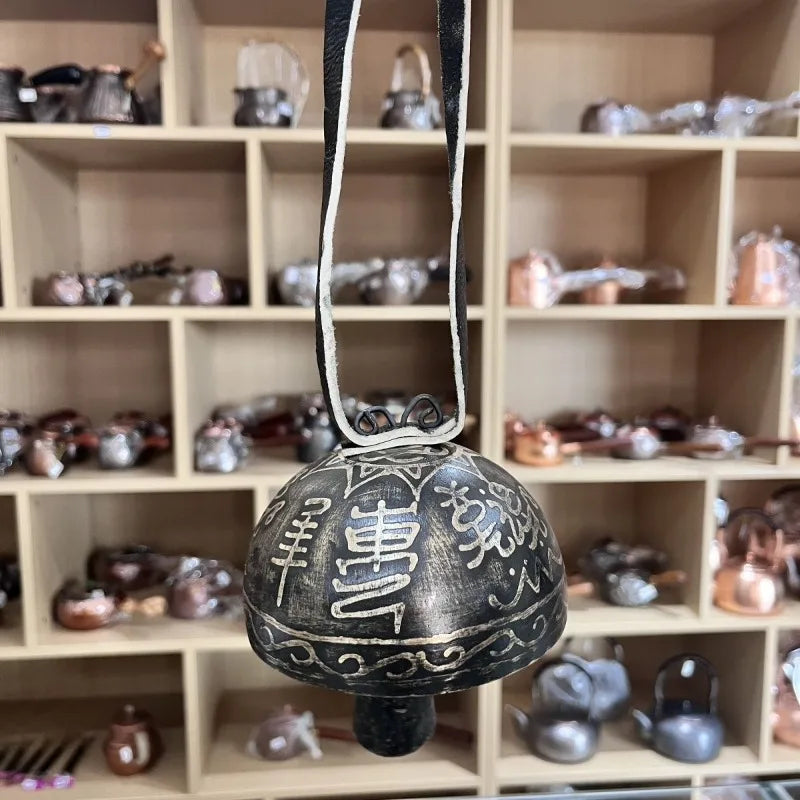 Copper Bell Meditation Chime – Handmade Yoga Wind Bell
