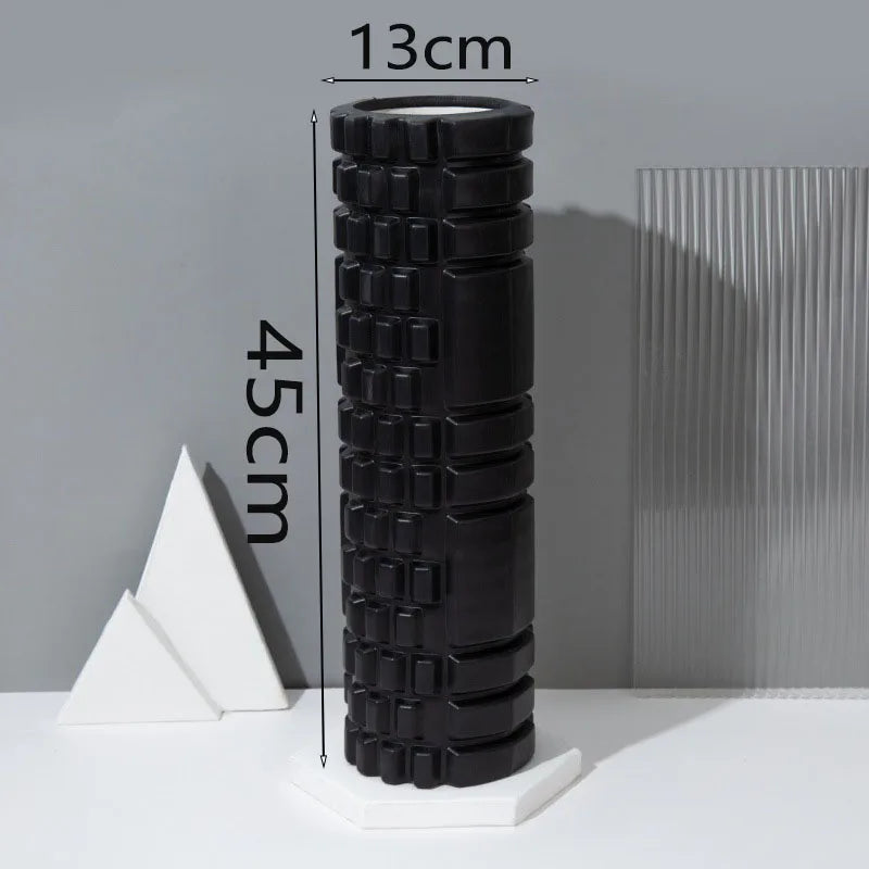 Yoga Foam Roller – Fitness & Muscle Massage Wheel