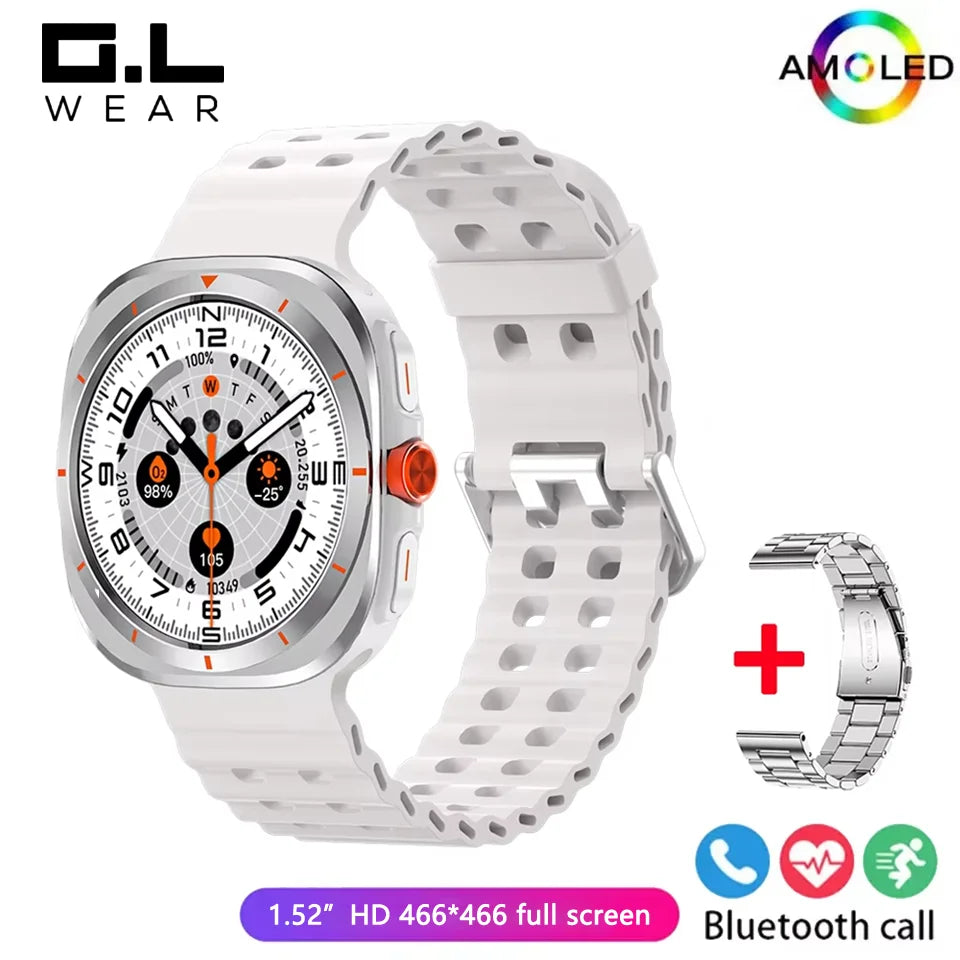 G.L Wear 2025 Smartwatch – 1.52" Bluetooth Talk & Fitness Tracker