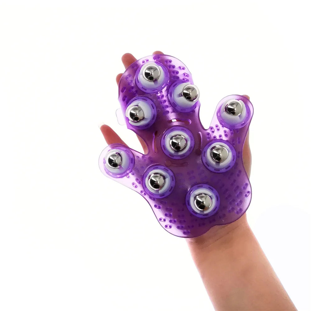 Roller Ball Massage Glove – Anti-Cellulite Muscle Pain Relief
