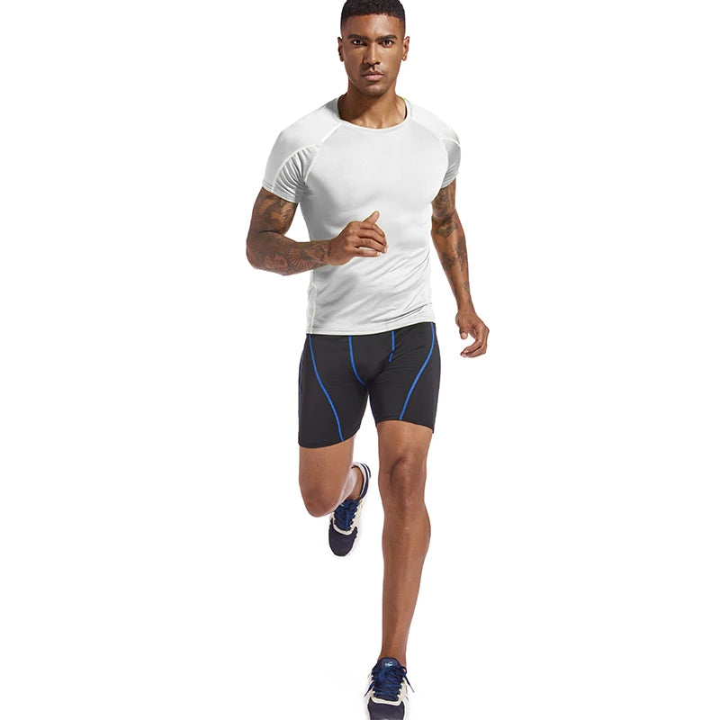 Men’s Compression Shorts – Quick-Dry Skinny Training Tights
