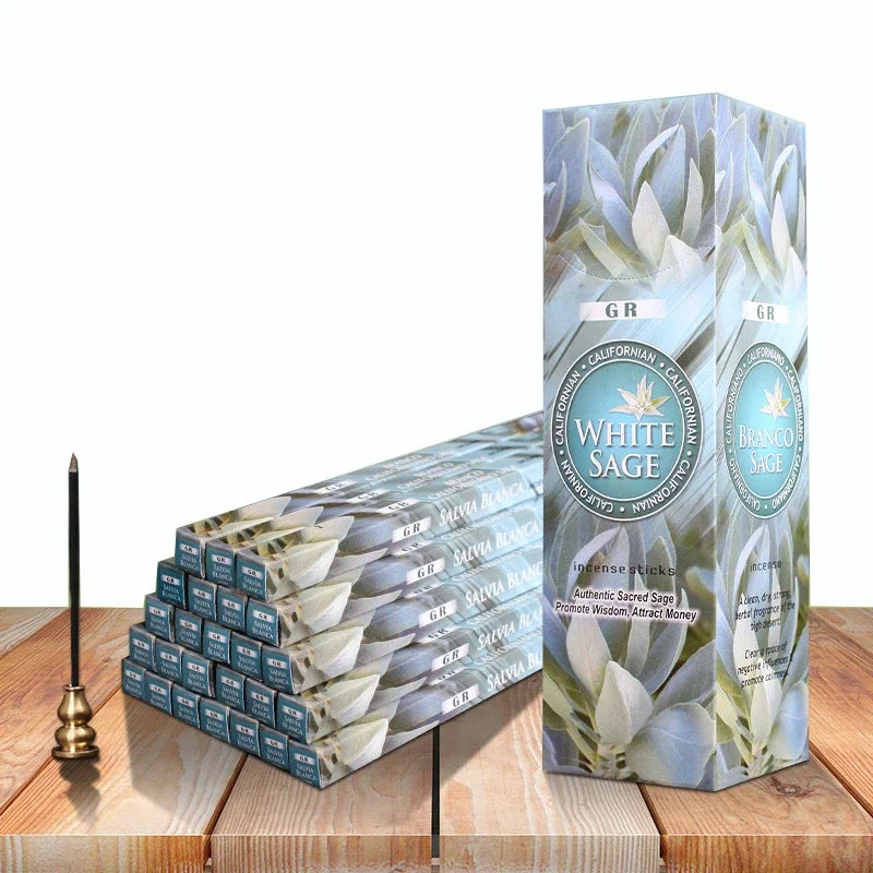 Tibetan White Sage Incense Sticks – Natural Home Fragrance