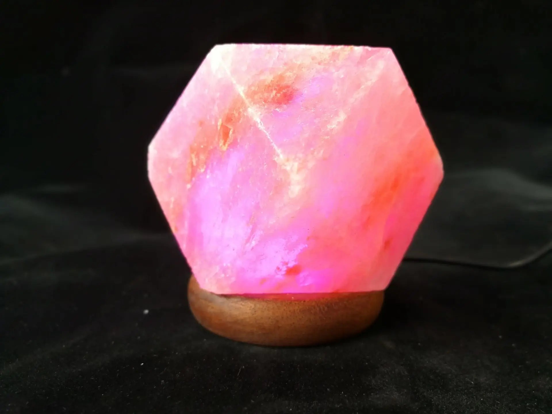 Himalayan Salt Lamp – LED RGB USB Nightlight