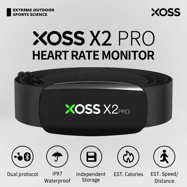 X2 Pro Heart Rate Monitor – Rechargeable Fitness Tracker