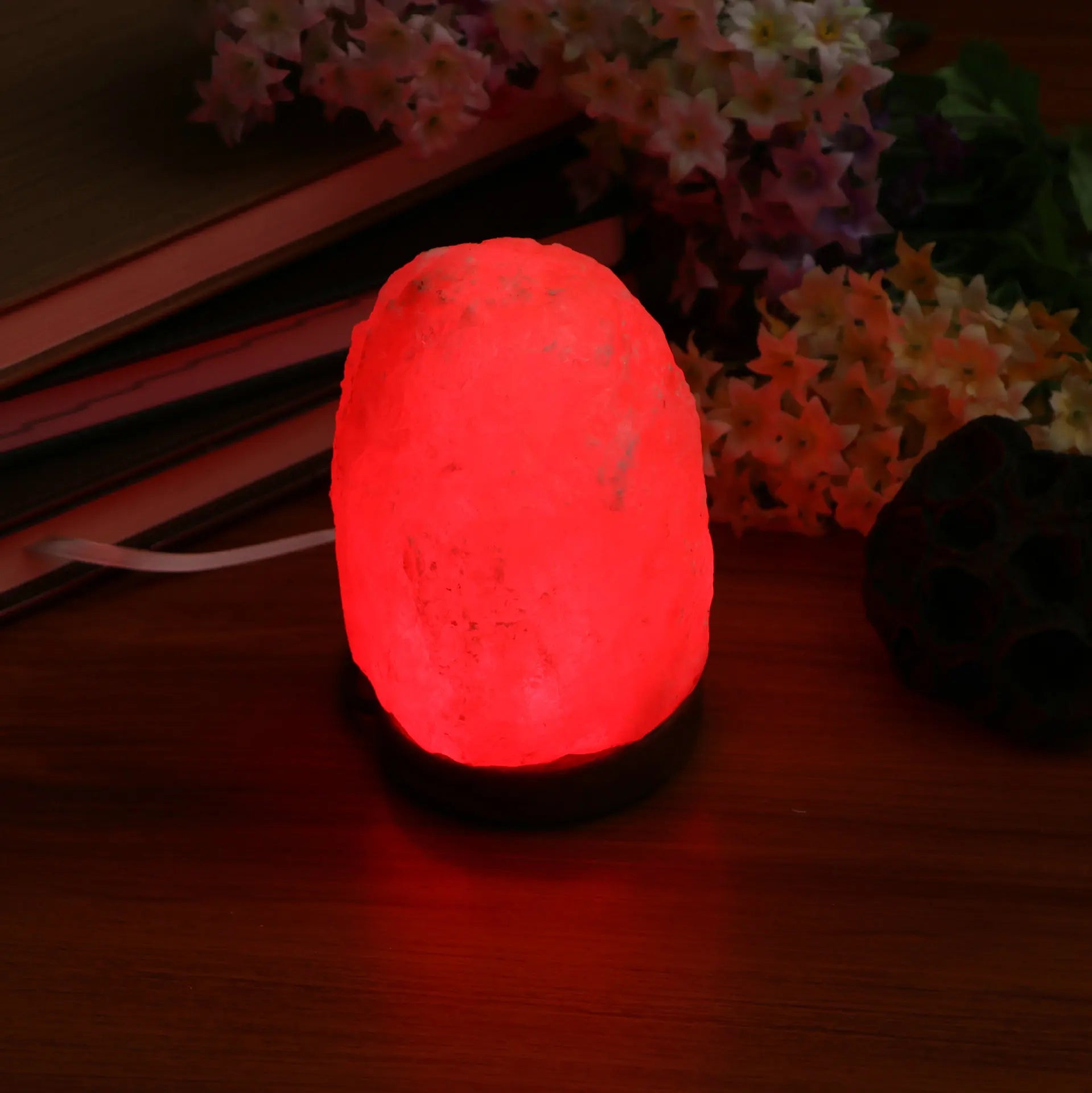 Himalayan Salt Lamp – LED RGB USB Nightlight