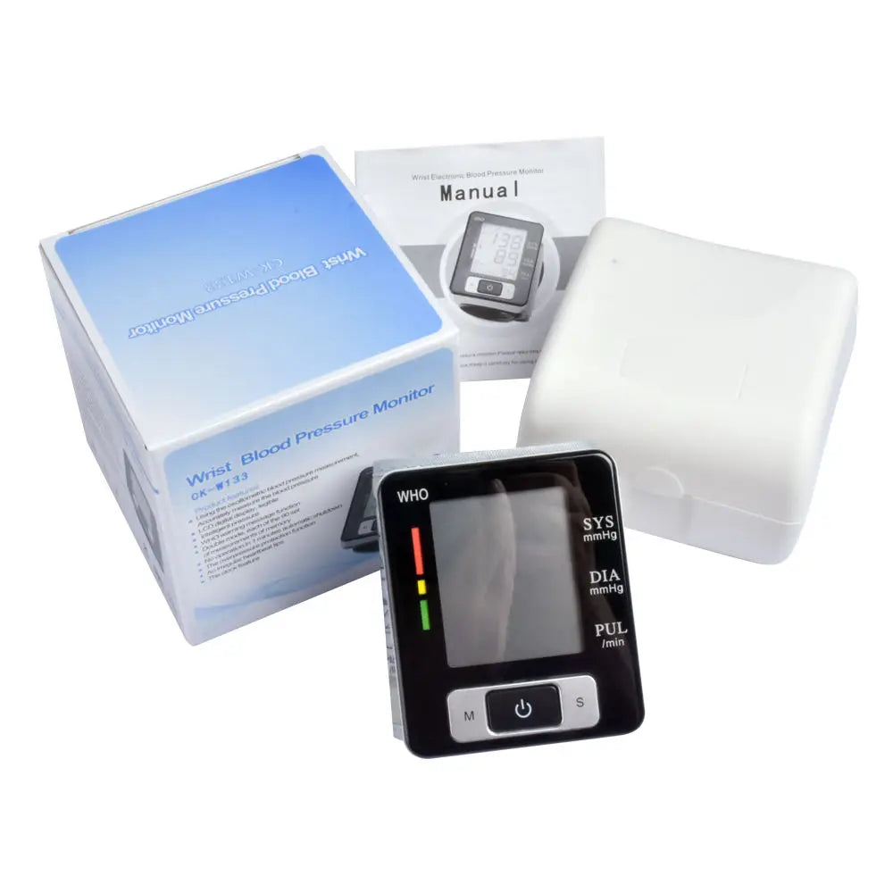 Digital Wrist Blood Pressure Monitor – High Accuracy Tonometer