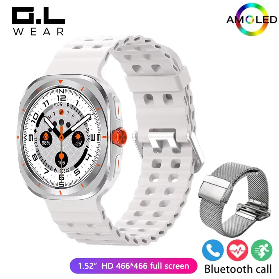 G.L Wear 2025 Smartwatch – 1.52" Bluetooth Talk & Fitness Tracker