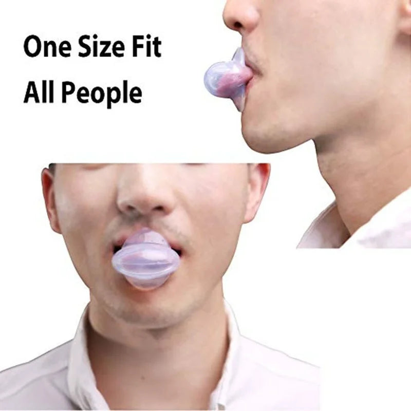 Medical Silicone Anti-Snore Tongue Retainer – Sleep Apnea Aid