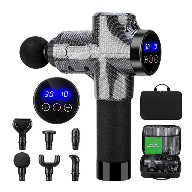 Electric Fascial Massage Gun – Deep Tissue Muscle Relaxer