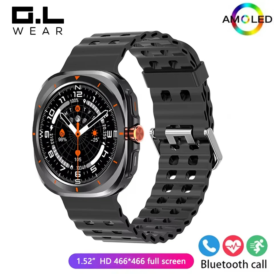 G.L Wear 2025 Smartwatch – 1.52" Bluetooth Talk & Fitness Tracker