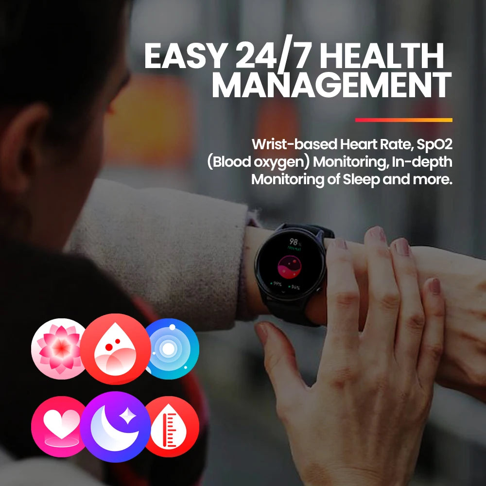 Zeblaze Btalk 3 Plus – HD Voice Calling Smartwatch